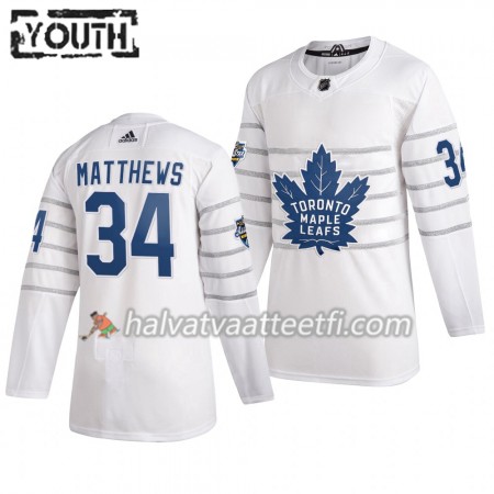 Lasten NHL Toronto Maple Leafs Pelipaita Auston Matthews 34 Valkoinen 2020 NHL All-Star Adidas Authentic 
